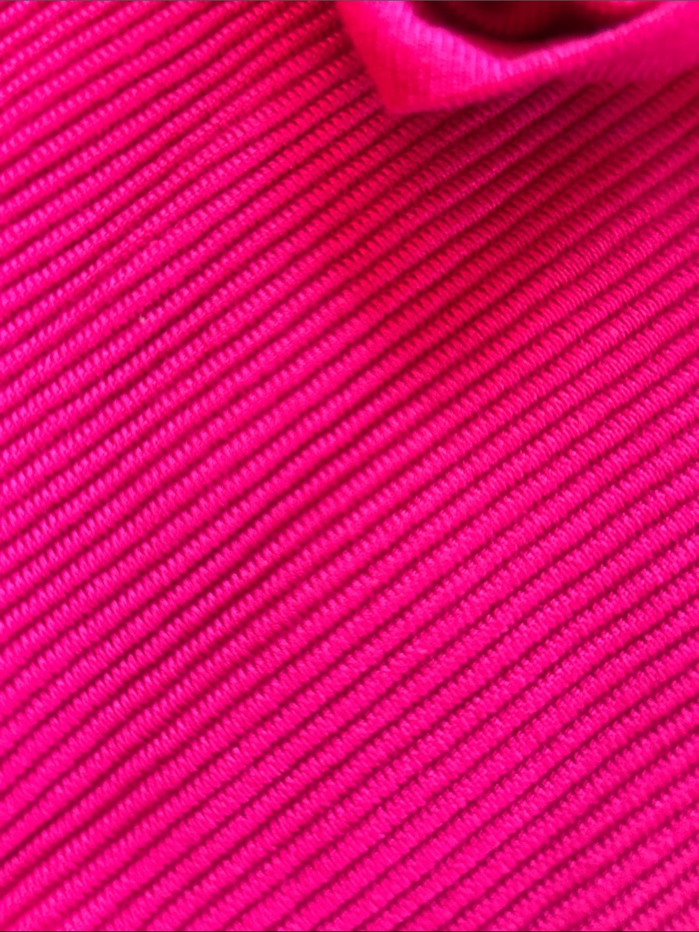 Guess Fuchsia Ribbed Mini Dress - Picture 4 of 4